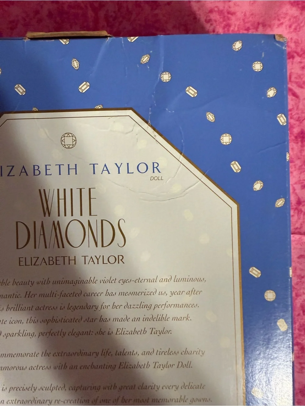2000 Timeless  Treasures ~Elizabeth Taylor~ Doll White Diamonds Special Ed NRFB